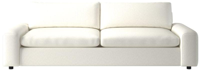 Serrat White Performance Fabric Sofa | CB2 | CB2