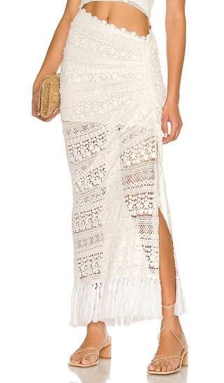 Bali Skirt in White | Revolve Clothing (Global)