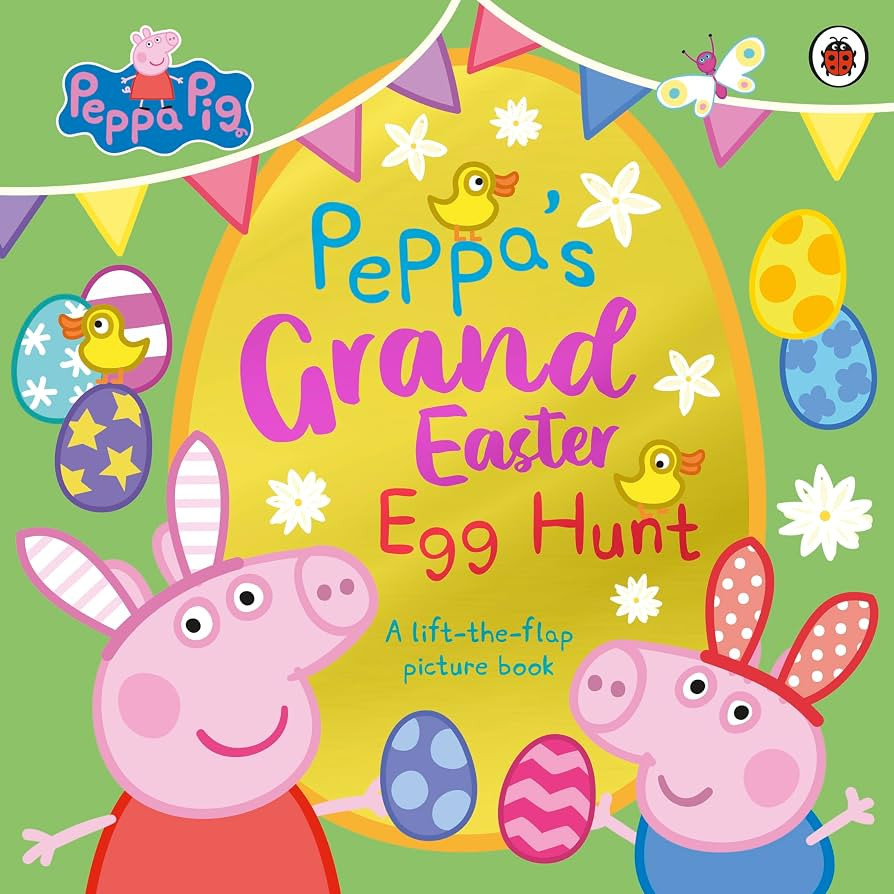Peppa Pig: Peppa’s Grand Easter Egg Hunt: A Lift-the-Flap Picture Book | Amazon (UK)