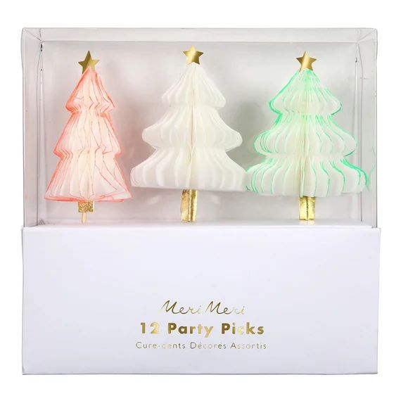 Meri Meri Cupcake Picks / Christmas Cupcakes / Christmas Picks | Etsy | Etsy (US)