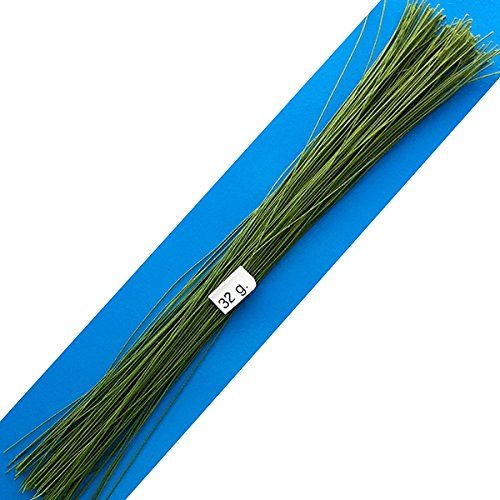 32 Gauge Green Cotton Covered Floral Wire - 130 feet per Bundle (39.6m) in 12 inch (30.5cm) Lengt... | Amazon (US)