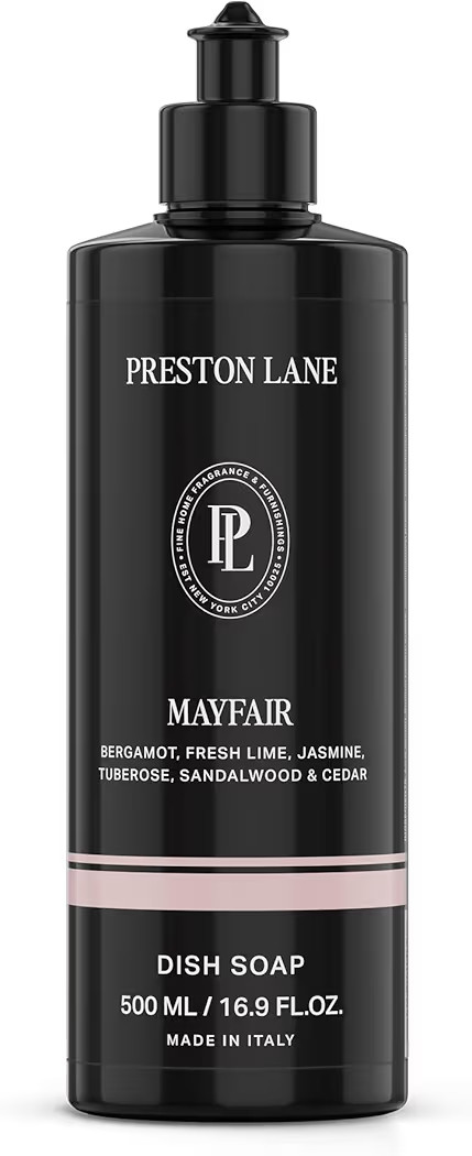 Preston Lane Luxury Dish Soap, Mayfair Scent | Plant Powered Formula with Essential Oils | Tough ... | Amazon (US)