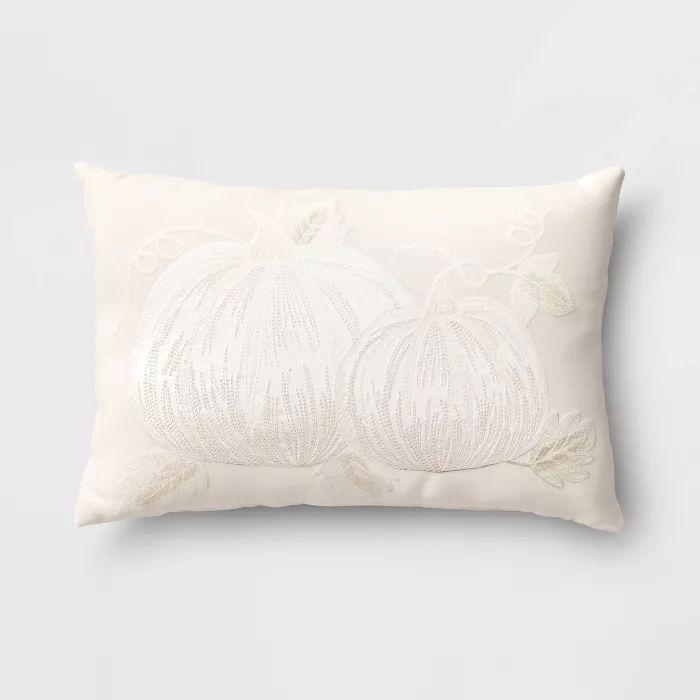 Washed Pumpkin Throw Pillow - Threshold™ | Target