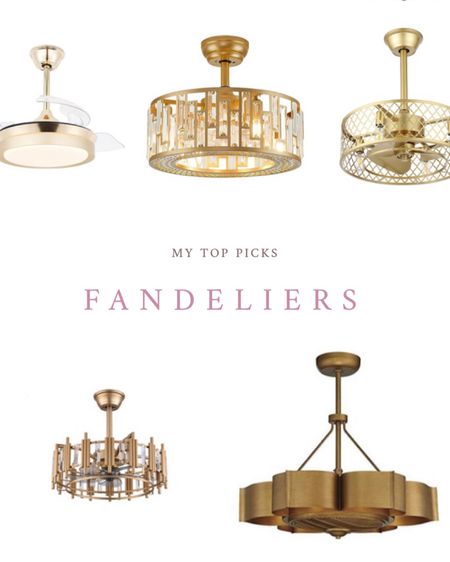 Fandelier | Lights with retractable fans

My top picks and the 2 in my house. 


#LTKhome