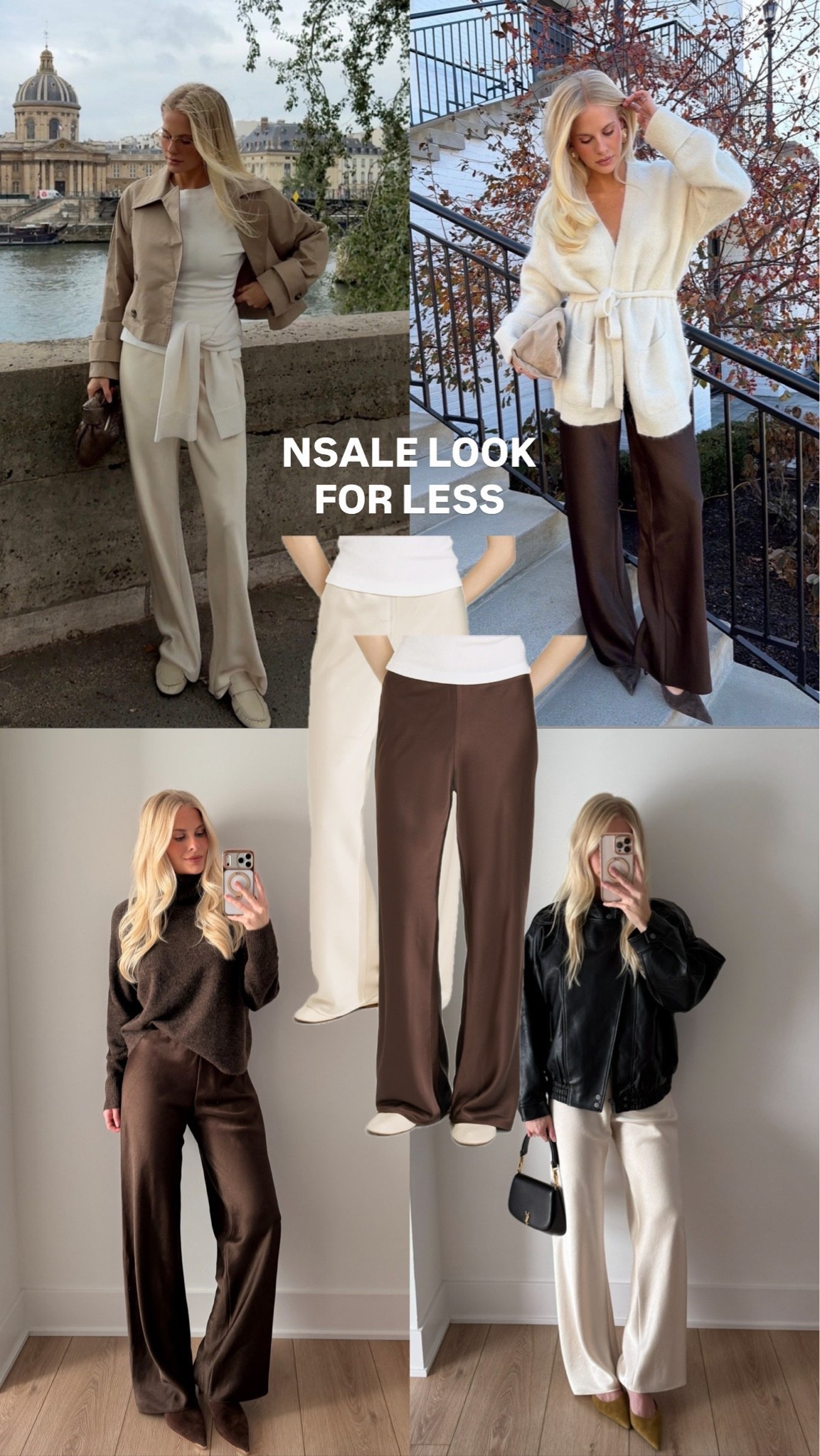 Look for less for my fav satin pants! Part of the Nordstrom anniversary sale! #nsale