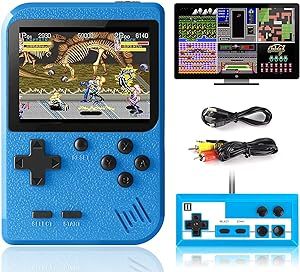 Retro Handheld Game Console, Portable Retro Video Game Console with 400 Classical FC Games 3.0-In... | Amazon (US)