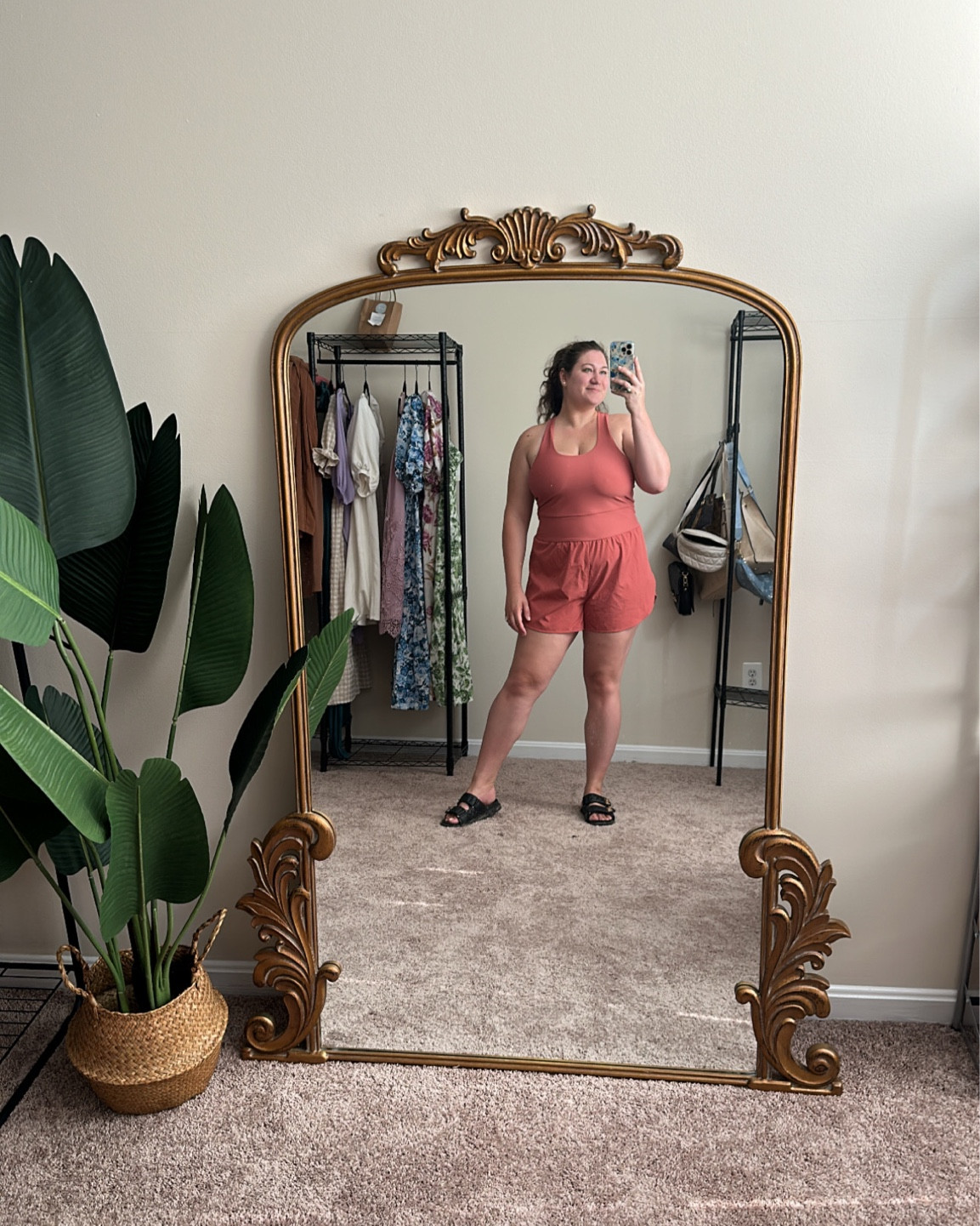 Anthro mirror dupe / look for less / mom outfit / Athleisure 

#LTKcurves #LTKhome