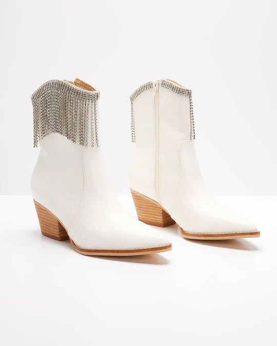Womack Fringe Tassel Ankle Boots | VICI Collection