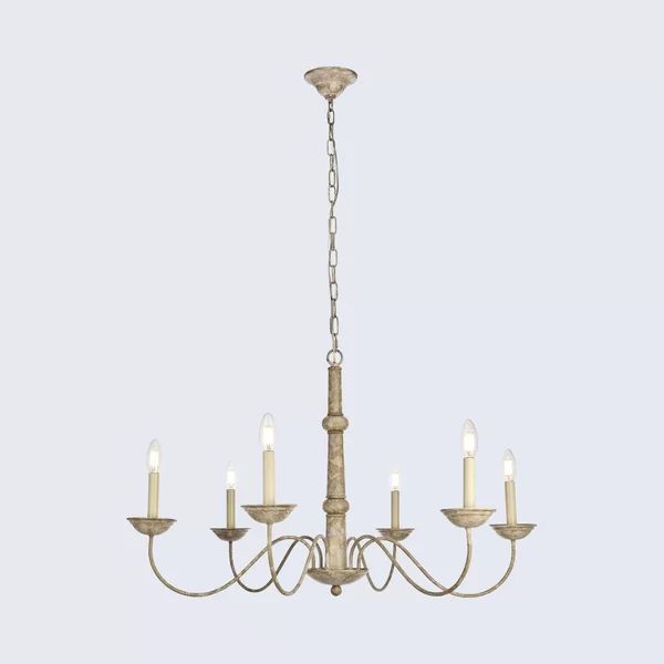 6 - Light Candle Style Classic / Traditional Chandelier | Wayfair North America