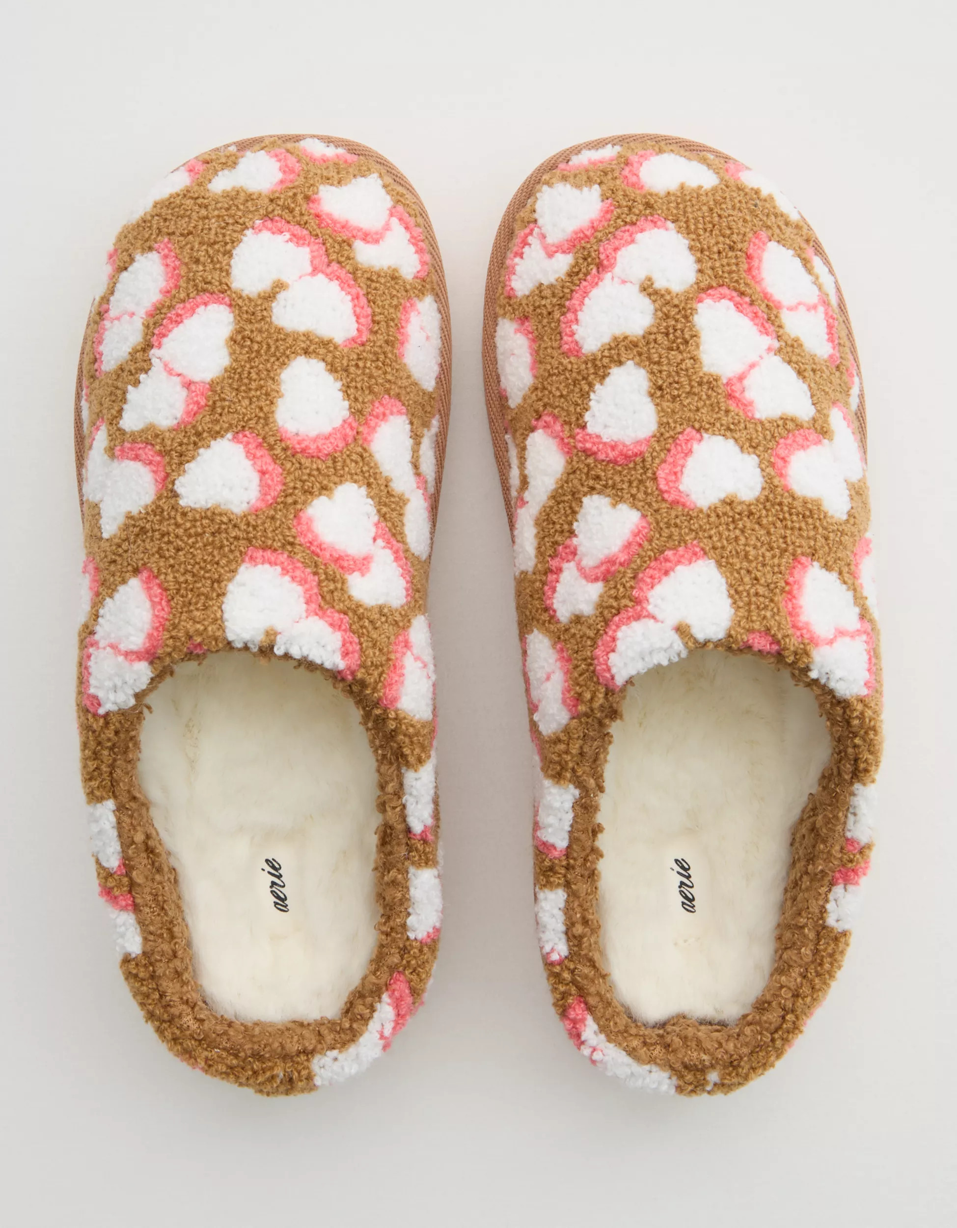 Aerie Sherpa Scuff Slippers | American Eagle Outfitters (US & CA)