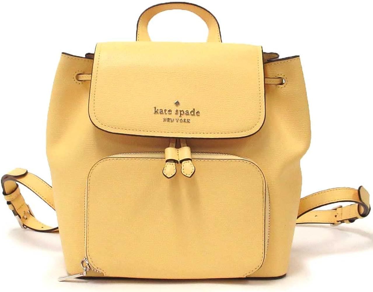 Kate Spade New York Darcy Flap Fashion Leather Backpack (Daybreak) | Amazon (US)
