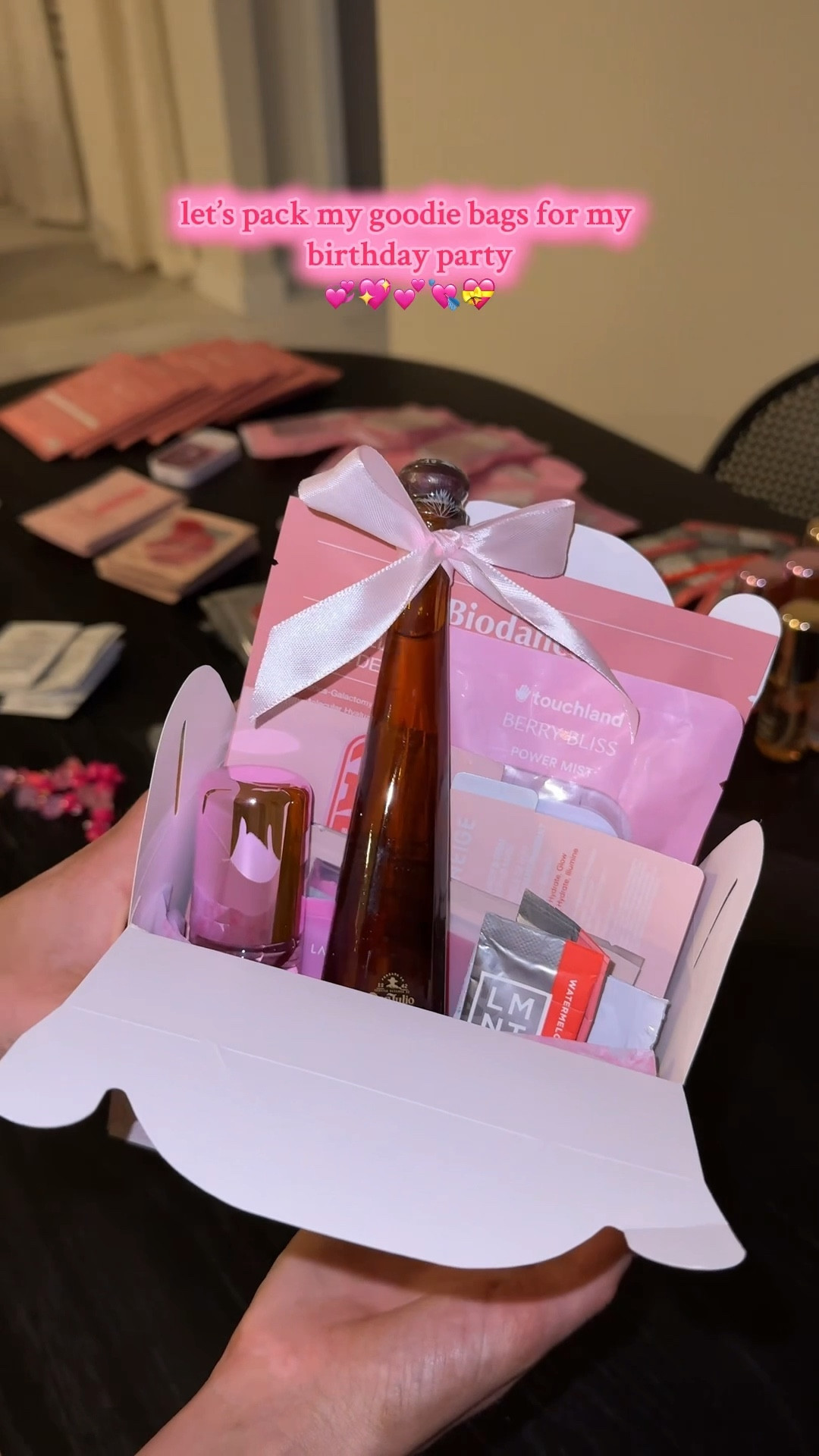 Pack my goodie bags for my birthday with me! This would be great for bachelorette gift bags as well! I loved doing this for my girls 💞

#LTKBeauty #LTKSeasonal #LTKParties