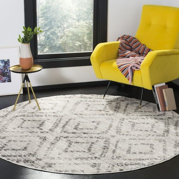 Safavieh Adirondack Lecia Geometric Round Area Rug | Walmart (US)