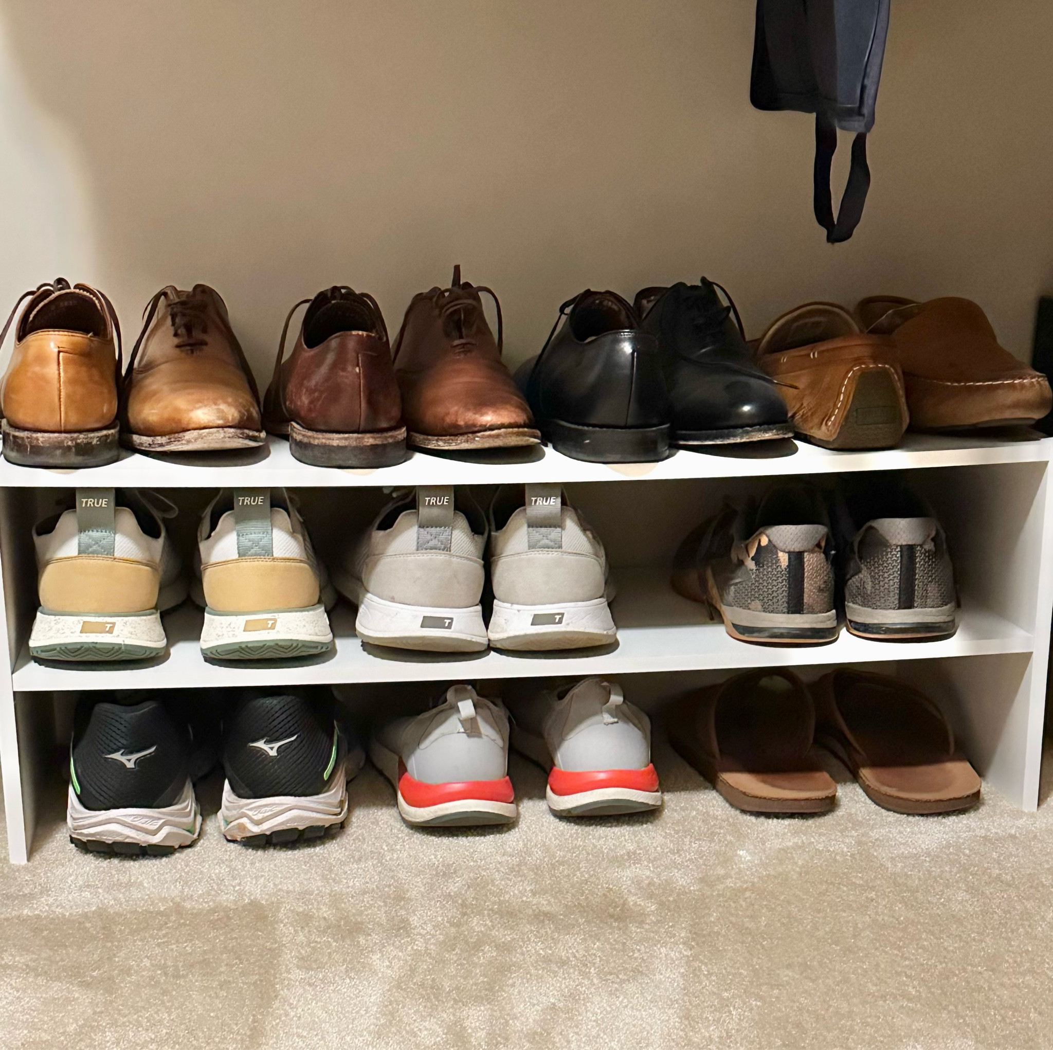 Affordable shoe shelf for easy closet organization. Target finds  

#LTKhome
