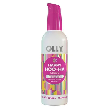 OLLY Happy Hoo Ha Intimate Shave Oil Unscented, 6.7 oz | Walmart (US)