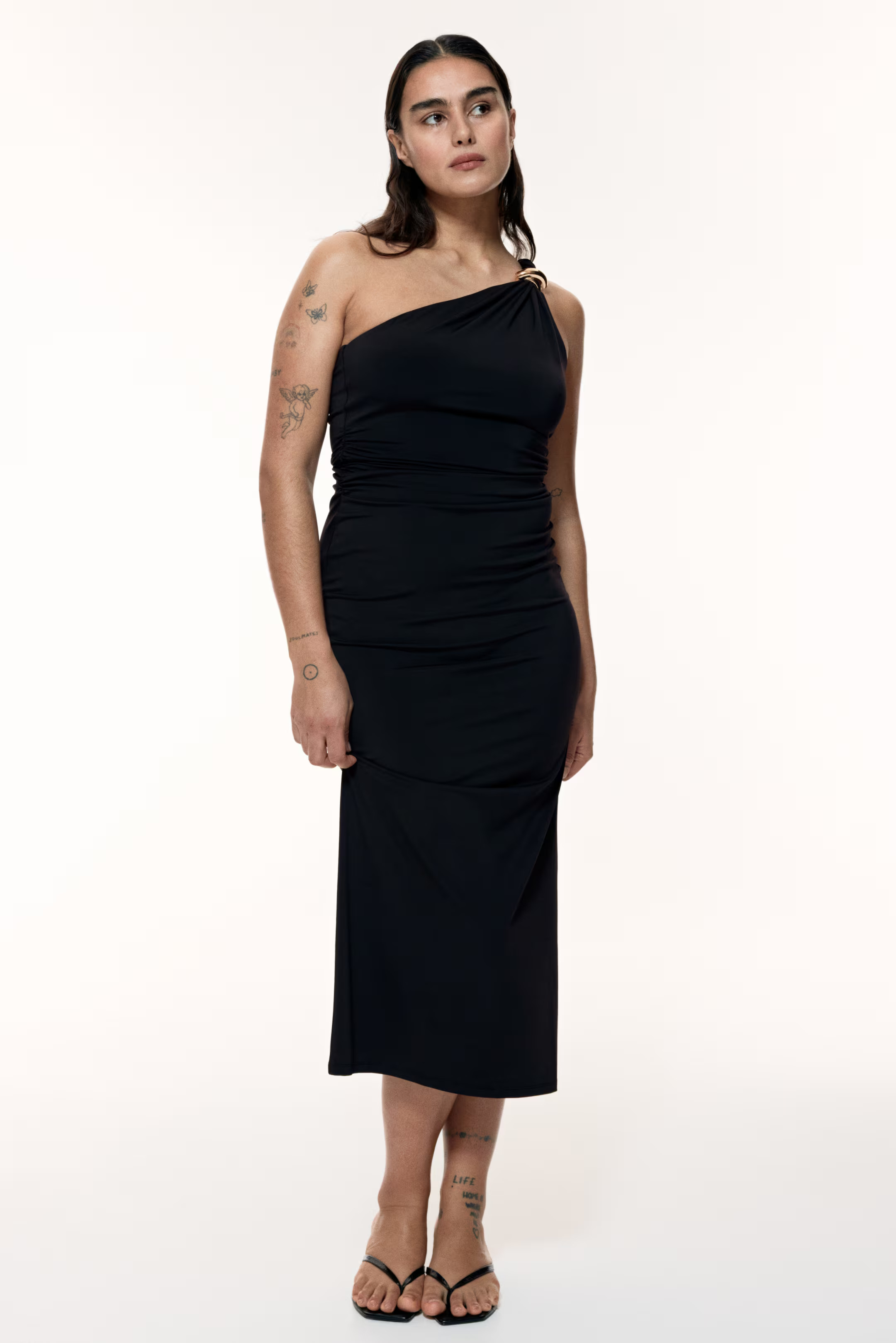 One-Shoulder Bodycon Dress | H&M (US + CA)