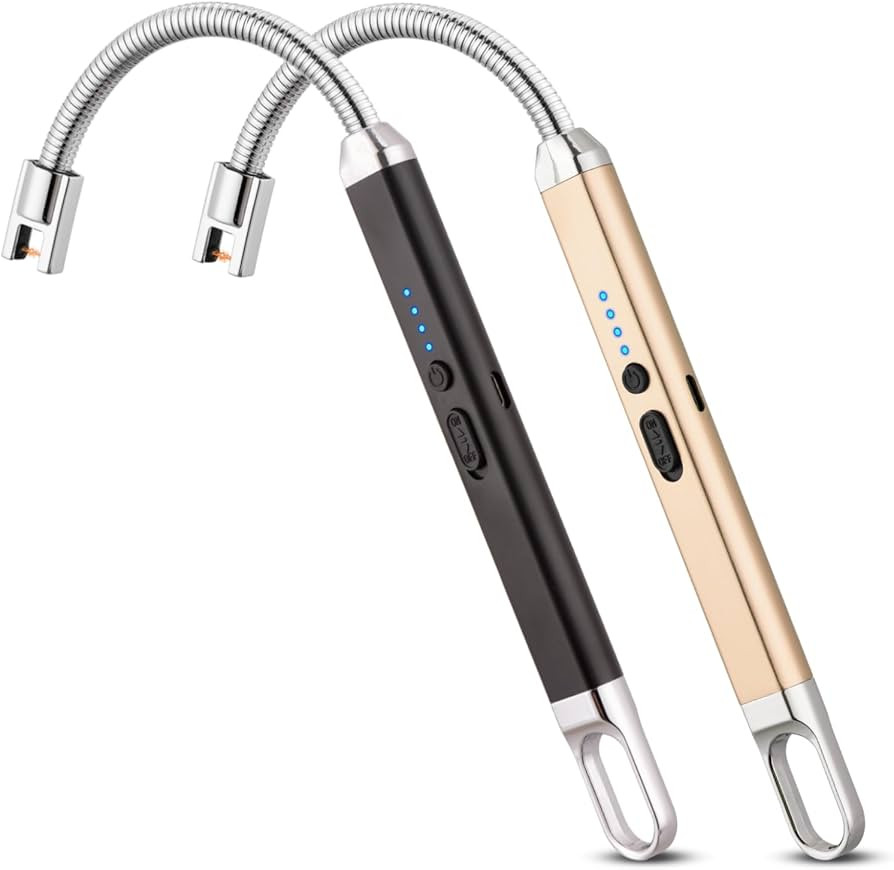 MEIRUBY 2 Pack Electric Candle Lighter, Birthday Christmas Stocking Stuffers Gifts for Women Mom ... | Amazon (US)