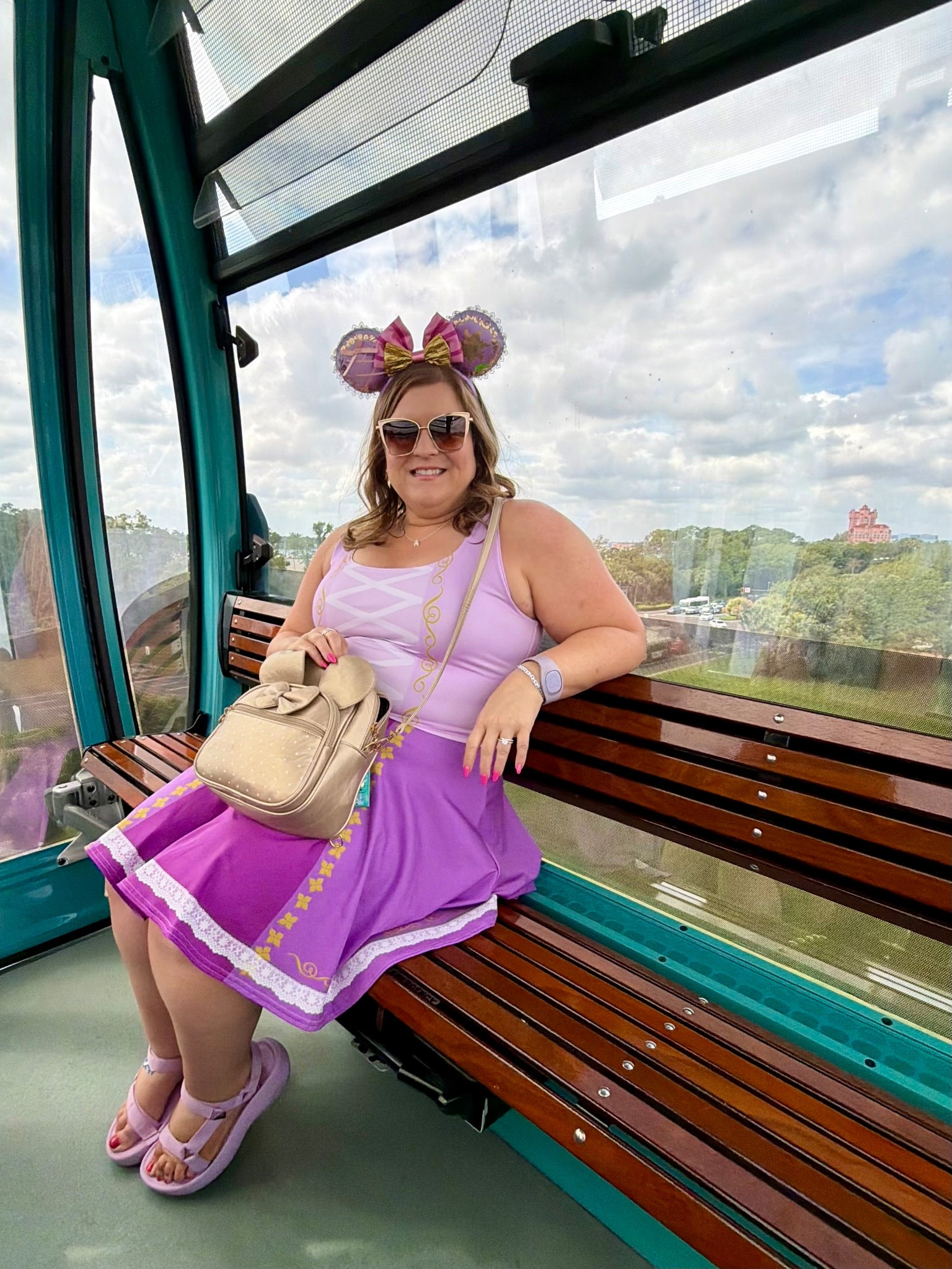 Perfect day to ride the Disney Skyliner at Walt Disney World! 🤩✨🚡

#LTKootd #LTKTravel #LTKOver40