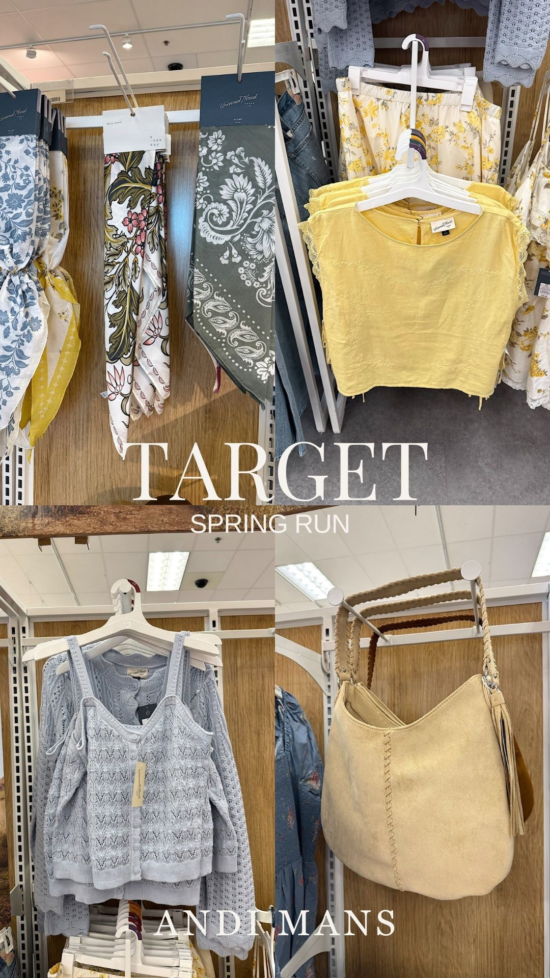 These Target spring finds are so good! I love these scarfs and neutral tote for spring. 

#LTKootd #LTKSeasonal #LTKOver40