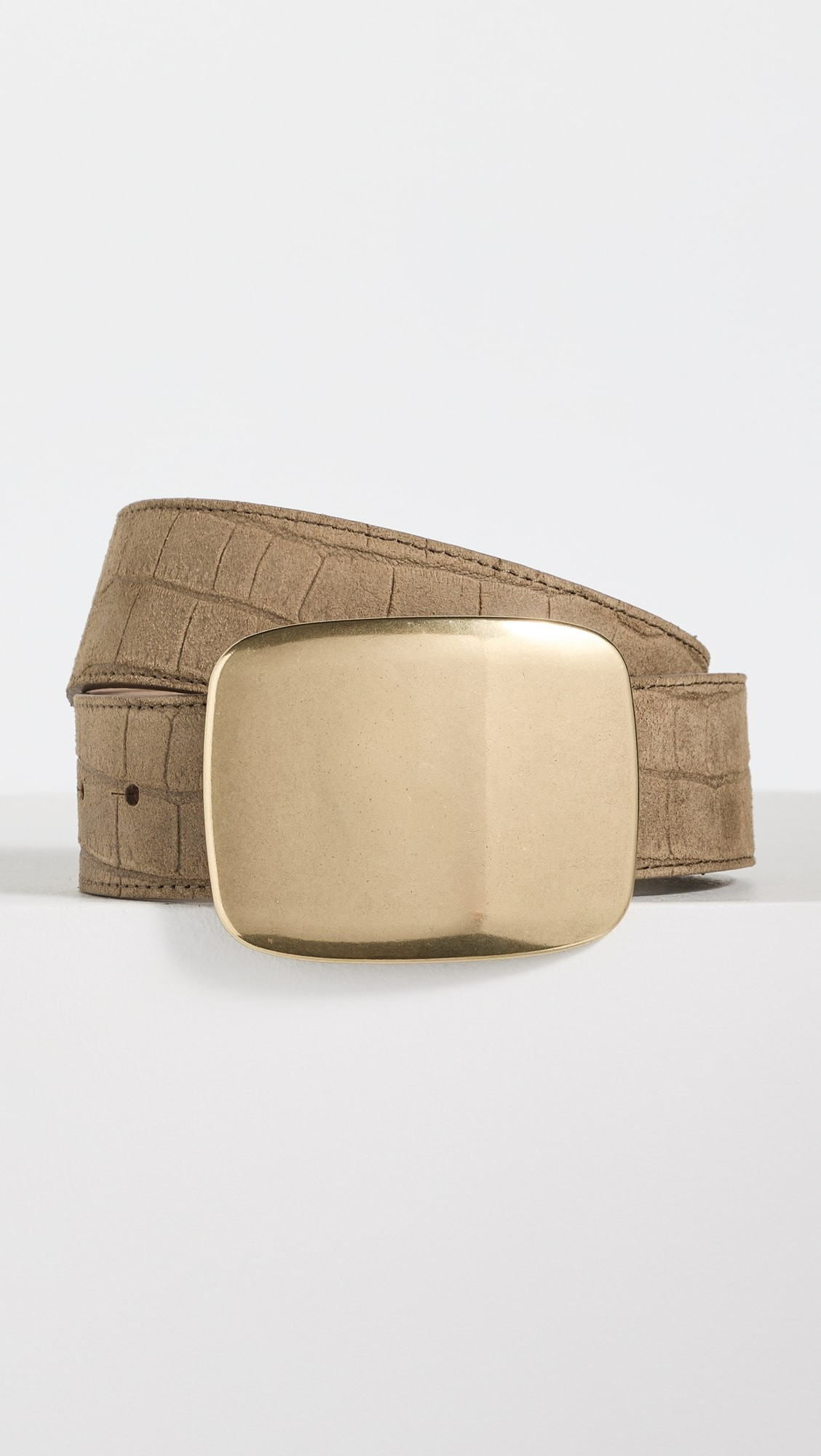 B-Low The Belt Leighton Croco Suede Belt | Shopbop | Shopbop