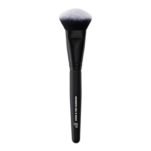 e.l.f. Stain & Tint Blending Brush, Liquid Blush Brush For Blending & Creating An Even Finish, Made With Synthetic Bristles, Vegan & Cruelty-Free | Amazon (US)