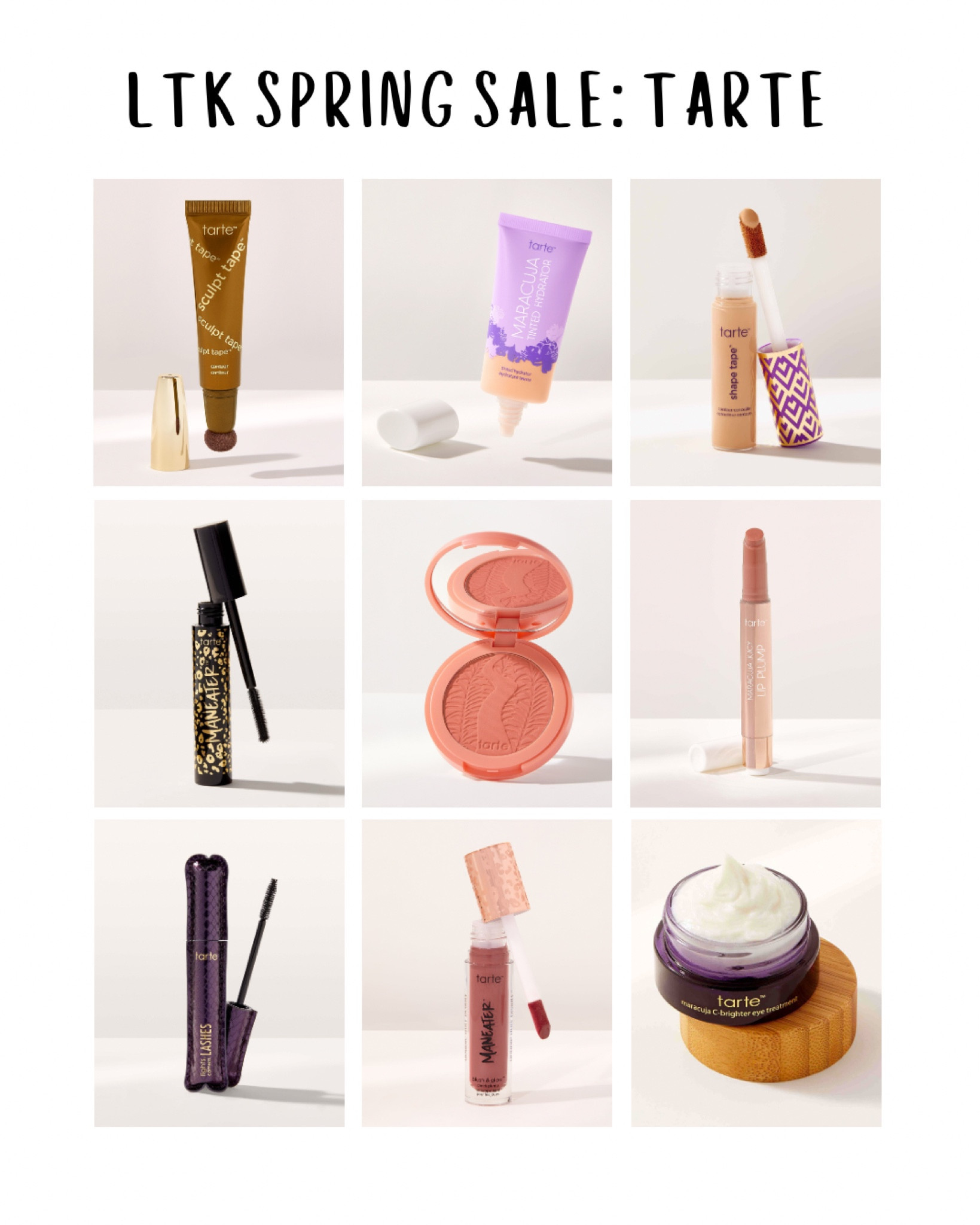 Tarte faves for the LTK Spring Sale!  Copy the in app code for 30% off site wide!

#LTKbeauty #LTKSpringSale #LTKstyletip