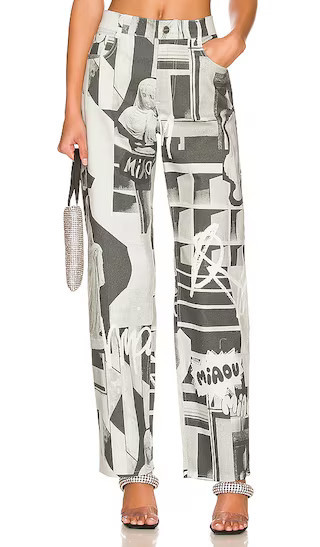 Fargo Pants in Stone Grey | Revolve Clothing (Global)