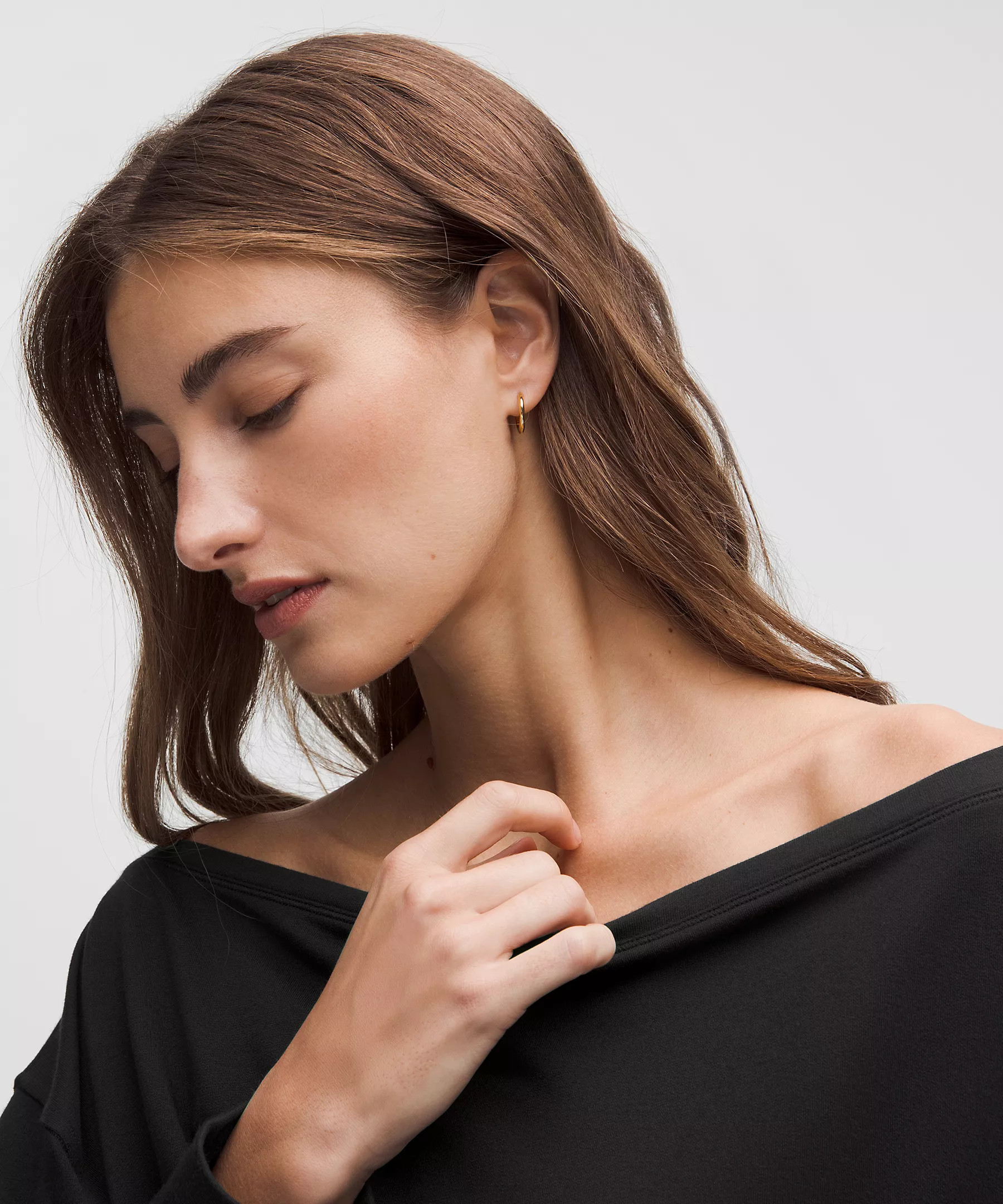 BeCalm Oversized Boatneck Long-Sleeve Shirt | Lululemon (US)