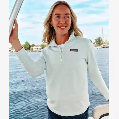 Women's Striped Sankaty Shep Shirt Quarter Zip | PGA TOUR Superstore