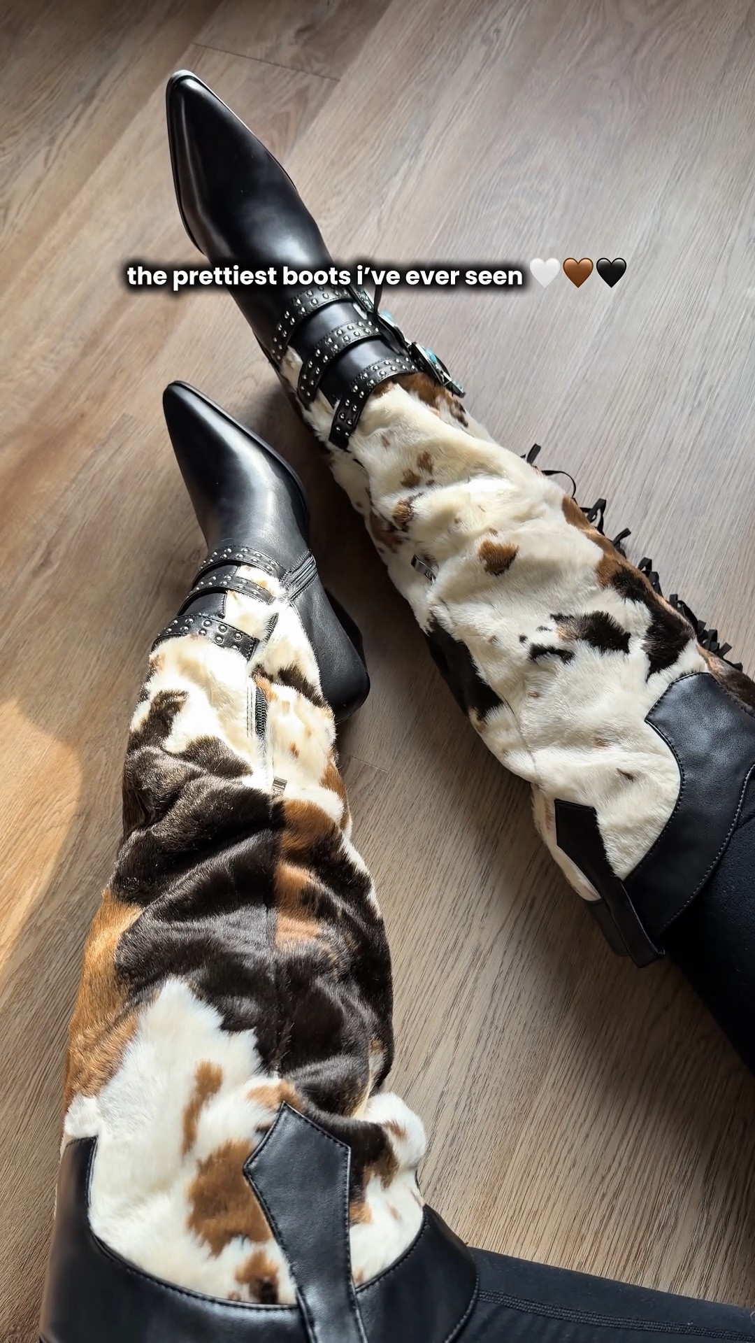 Literally the most beautiful boots I own 😍.
The boots are Azalea Wang & can be found on their website (linked) but they were sold out in my size 💔. Thankfully #BootBarn had them 🙌🏻!  These fit true to size & have a super wide calf! 

#westernstyle #westernboots #nfrstyle #azaleawang #cowboyboots #westernchic 

#LTKselfcare #LTKHoliday #LTKootd