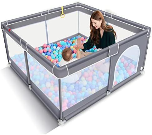 TODALE Baby Playpen for Toddler, Large Baby Playard, Indoor & Outdoor Kids Activity Center with A... | Amazon (US)