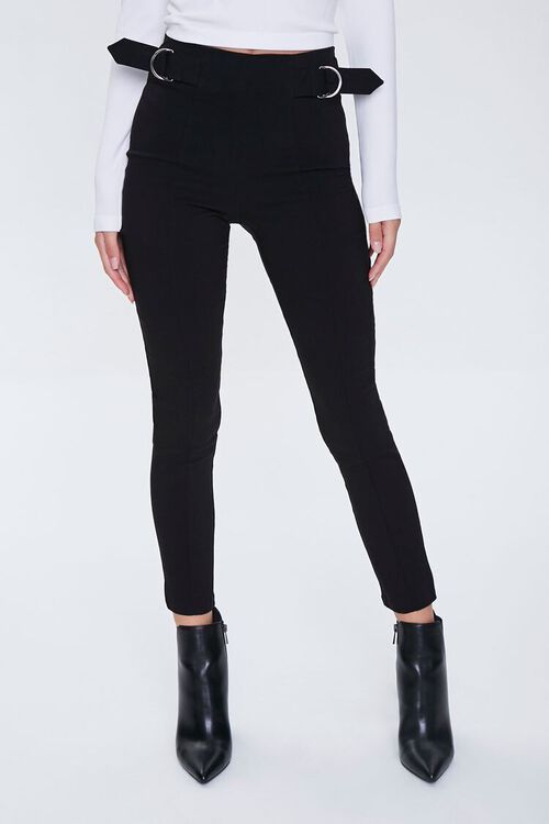 Skinny Waist-Tab Ankle Pants | Forever 21 (US)