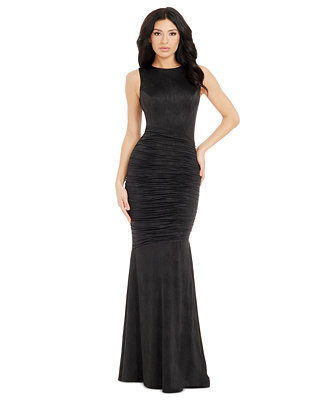 Women's Violetta Ruched Gown | Macy's