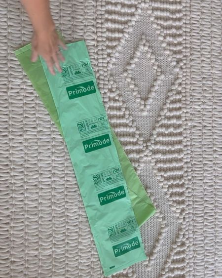 ♻️GAME CHANGER: COMPOSTABLE trash bags! I’ll never go back to plastic 👎! 

Every little ➕action helps 💚🌎. I’ve tried multiple brands and honestly, they all work GREAT. 

They are now made in many shapes/sizes…you can even get compostable contractor bags!! So there’s no reason any of us need to use bags that will stay on the planet for the next 1,000 years and leach into our water and soil 🥲.