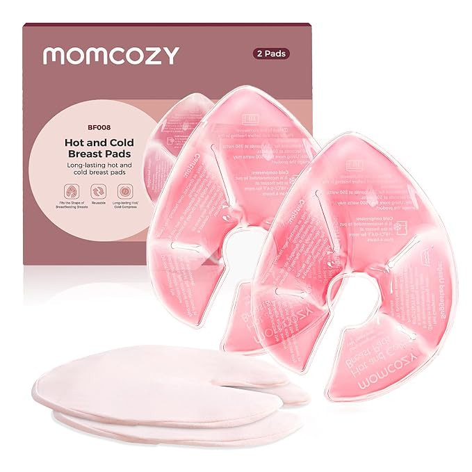 Momcozy Larger Breast Therapy Packs,Breastfeeding Essentials,Postpartum 2PK | Amazon (US)
