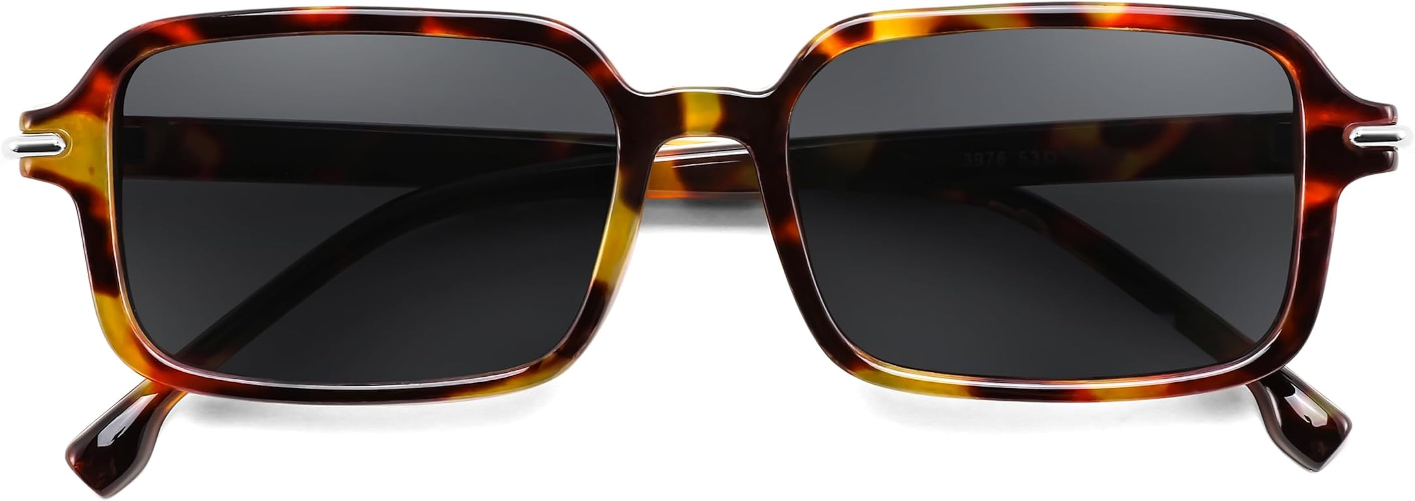 FEISEDY Trendy Rectangle Sunglasses for Womens Mens, Retro Small Narrow Thin Slim Square Sun Glas... | Amazon (US)