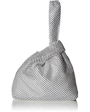 Jessica McClintock Womens Logan Mesh Pouch Evening Bag | Amazon (US)