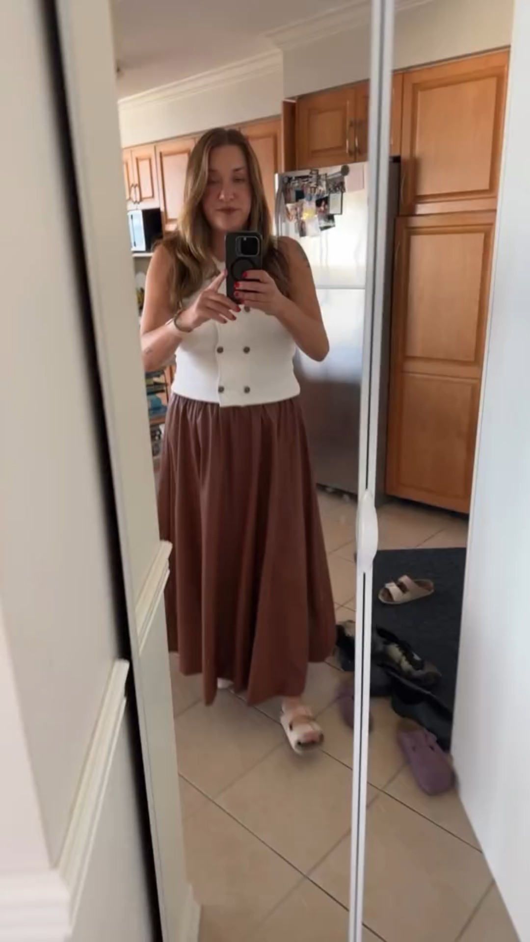 Spoiler alert, I went with the sneaker! I’m in a medium in the top and bottom  

#LTKcurves #LTKmidsize #LTKdresses