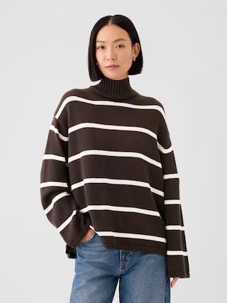 24/7 Split-Hem Mockneck Sweater | Gap (US)