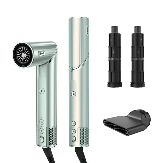 Shark FlexStyle Air Styling & Drying System, Hair Dryer & Multi-Styler, Auto-Wrap Curlers, HD416G... | Walmart (US)