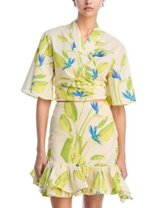 Miraflores Wrap Top | Bloomingdale's (US)