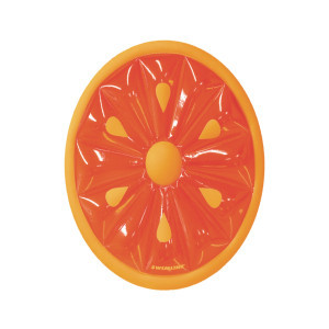Inflatable Fruit Slice Swimming Pool Lounger Raft - 61.5" - Orange | Christmas Central