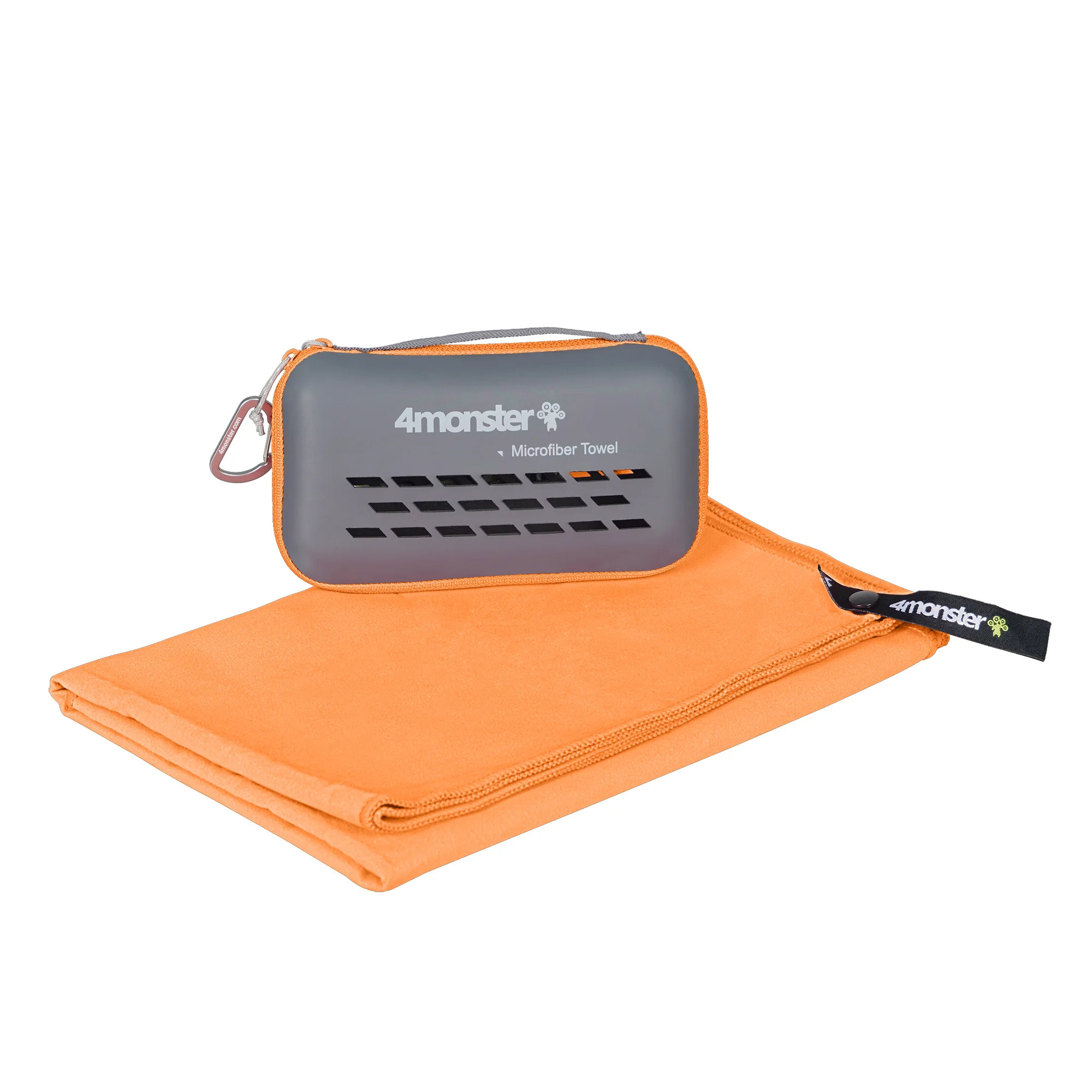 4Monster Camping Towel Microfiber, Fast Drying Travel Towel, Orange, M | Walmart (US)