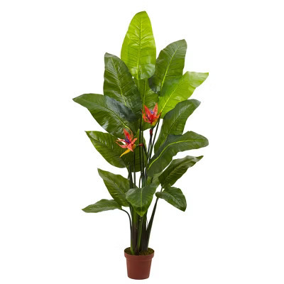 Nearly Natural 58-in Bird of Paradise Plant (Real Touch) | Target
