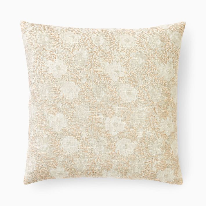 Overdyed Floral Pillow Cover | West Elm (US)