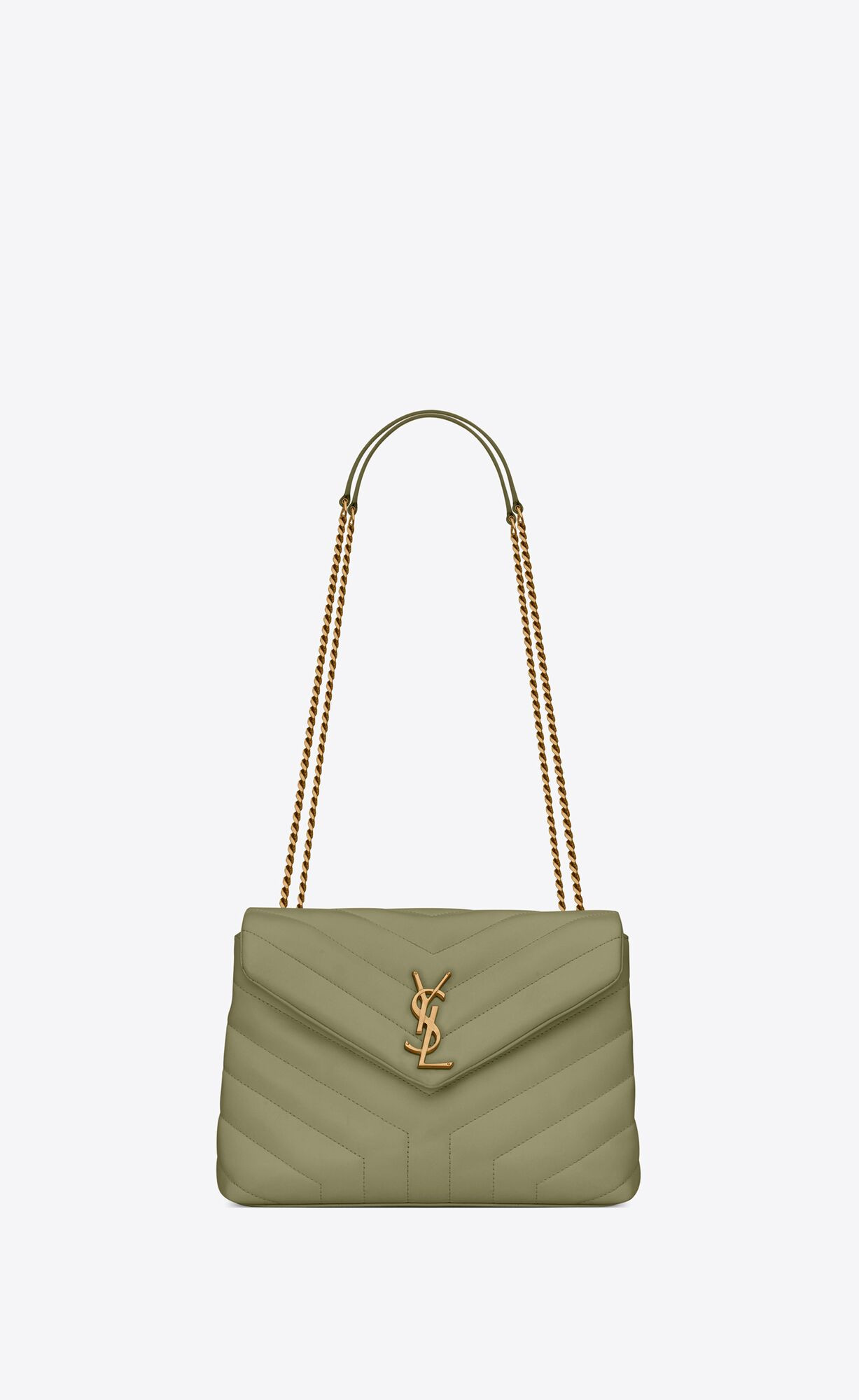 loulou small chain bag in matelassé "y" leather | Saint Laurent Inc. (Global)