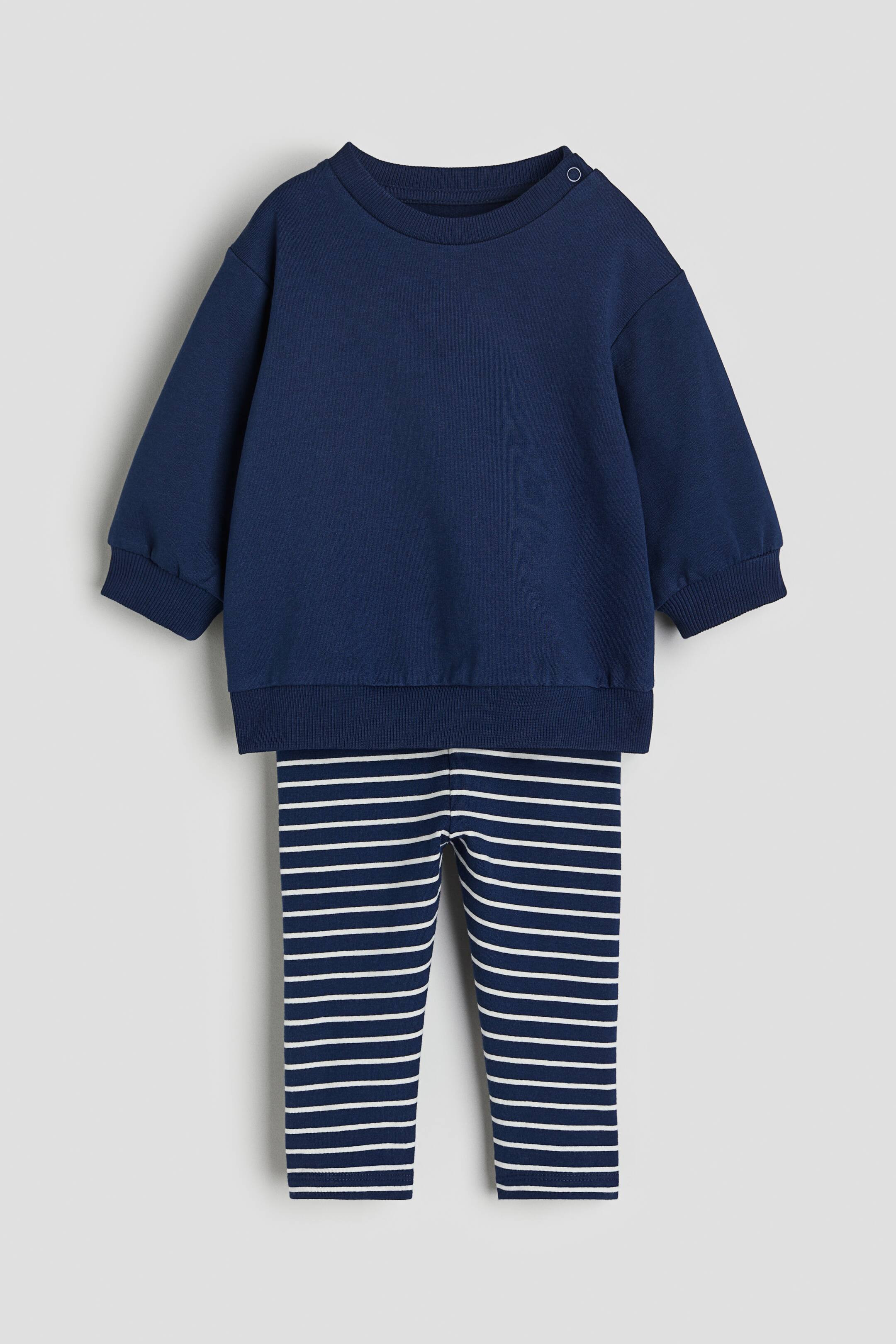 2-piece Sweatshirt and Leggings Set | H&M (US + CA)
