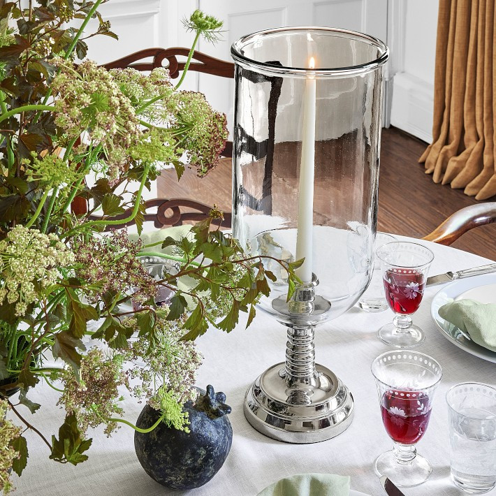 Josh Young x Williams Sonoma Home Cambridge Hurricane Candle Holder | Williams-Sonoma