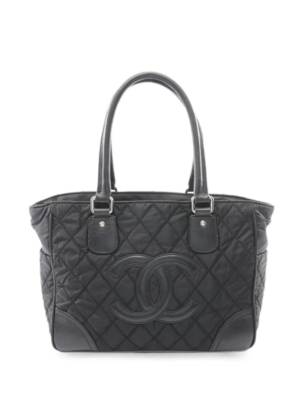 CHANEL Pre-Owned 2008-2009 Paris New York tote bag - Black | Farfetch Global