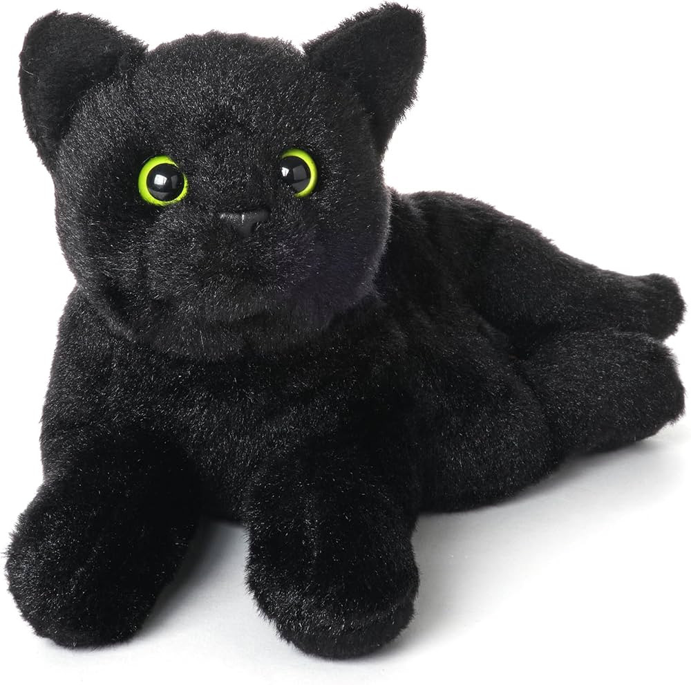 Bearington Lil’ Jinx Cat 8 Inch Cat Plush - Black Cat Plush - Stuffed Black Cat | Amazon (US)